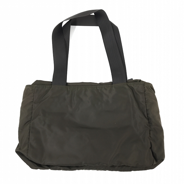 実際に弊社で買取させて頂いたPRADA/プラダ ロゴプレート ナイロン トートバッグの画像 1枚目