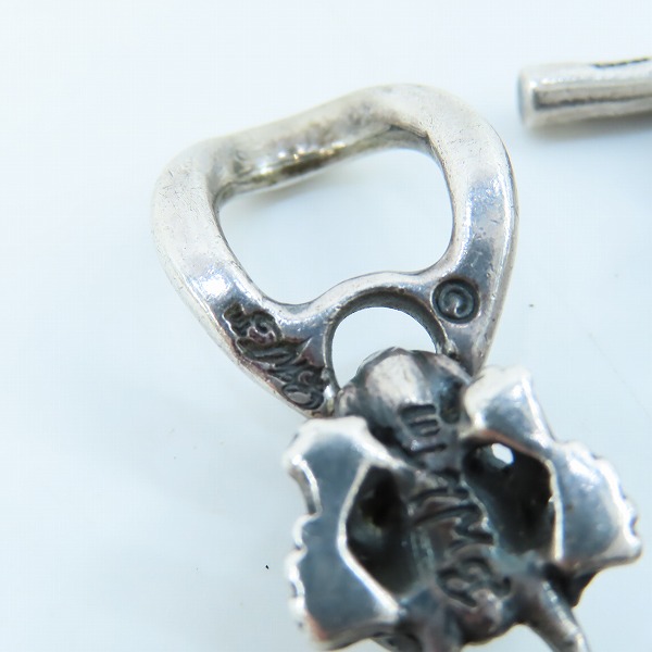 実際に弊社で買取させて頂いた【カスタム】Bill Wall Leather/ビルウォールレザー 蛙/カエル リンクブレスレット/Tバーの画像 7枚目