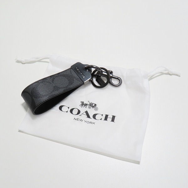 実際に弊社で買取させて頂いたCOACH/コーチ シグネスチャー キーホルダーの画像 5枚目