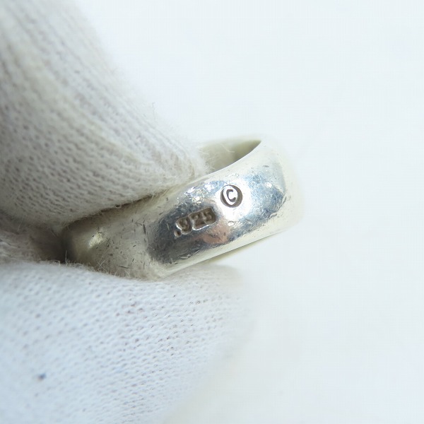 実際に弊社で買取させて頂いたBWL/ビルウォールレザー 18K HAPPY FACE ハッピーフェイス シグネット リング/16.5号の画像 6枚目