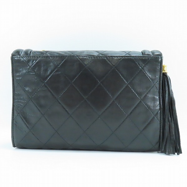 実際に弊社で買取させて頂いた【ショルダー欠品】CHANEL/シャネル マトラッセ フリンジ ミニチェーンショルダーバッグの画像 1枚目