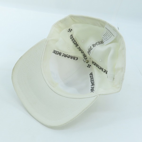 実際に弊社で買取させて頂いたCHROME HEARTS/クロムハーツ CH刺繍 ベースボールキャップ 7 3/4の画像 5枚目