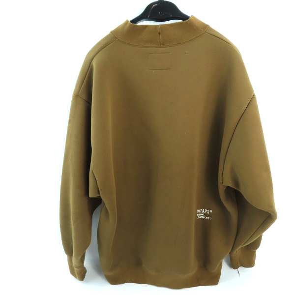 実際に弊社で買取させて頂いたWTAPS ダブルタップス 23AW MOCK NECK/SWEATER/ POLY.FORTLESS 232ATDT-CSM23/04の画像 1枚目
