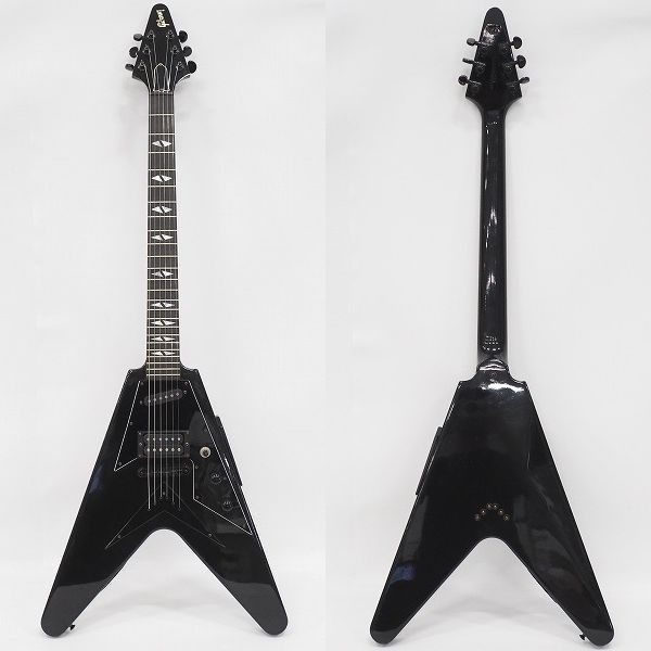 実際に弊社で買取させて頂いた★【難有り】Gibson/ギブソン Flying V/フライング V V90 1989年製 エレキギター ハードケース付の画像 1枚目