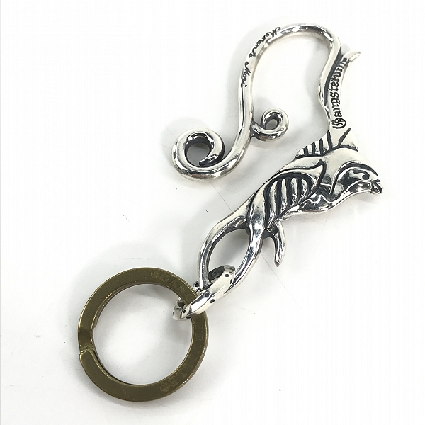 実際に弊社で買取させて頂いたGANGSTERVILLE×Galcia/ギャングスタービル×ガルシア スワロー キーホルダー シルバー