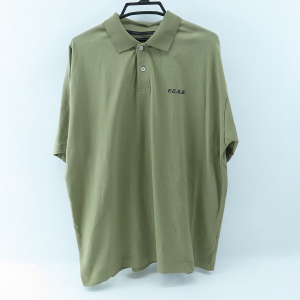 実際に弊社で買取させて頂いたF.C.Real Bristol/エフシーレアルブリストル 23SS FCRB BIG LOGO WIDE POLO ポロシャツ FCRB-230072/L