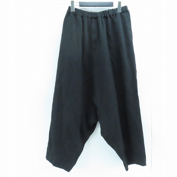 実際に弊社で買取させて頂いたBLACK COMME des GARCONS/ブラック コムデギャルソン AD2022 イージー サルエルパンツ 1J-P031 XL