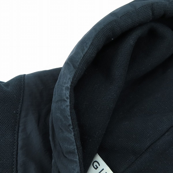実際に弊社で買取させて頂いた【JPタグ】GIVENCHY/ジバンシィ シップポケット 素材切替 スウェットプルオーバーパーカー BMJ09D305B/Sの画像 7枚目