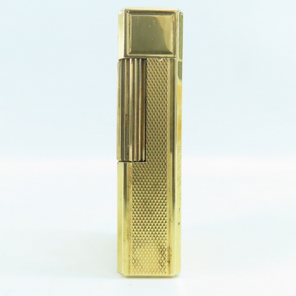 実際に弊社で買取させて頂いたS.T.Dupont/デュポン LINE1/ライン1 ガスライター ゴールドの画像 2枚目
