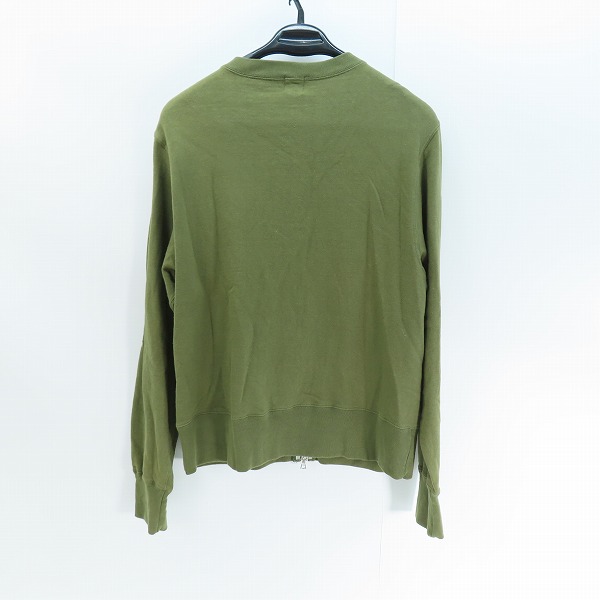 実際に弊社で買取させて頂いたA BATHING APE/アベイシングエイプ APE SHALL NEVER KILL APE ジップアップスウェットブルゾンジャケット/Sの画像 1枚目