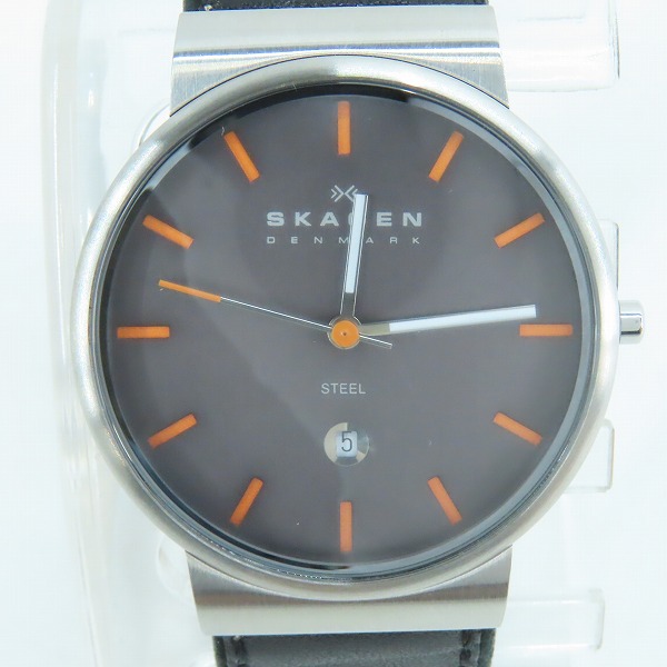 実際に弊社で買取させて頂いたSKAGEN/スカーゲン メンズクオーツ腕時計 351XLSLBMO【動作未確認】