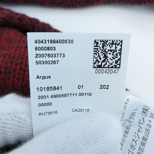 実際に弊社で買取させて頂いたHUGO BOSS/ヒューゴボス 長袖ニット 10185841 XXXLの画像 5枚目