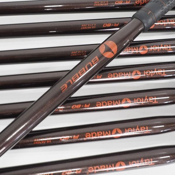 実際に弊社で買取させて頂いたTaylorMade/テーラーメイド BURNER Super Steel/バーナー スーパースチール アイアン#3～9,P,A,Sw 10本セット FLEX:Rの画像 6枚目