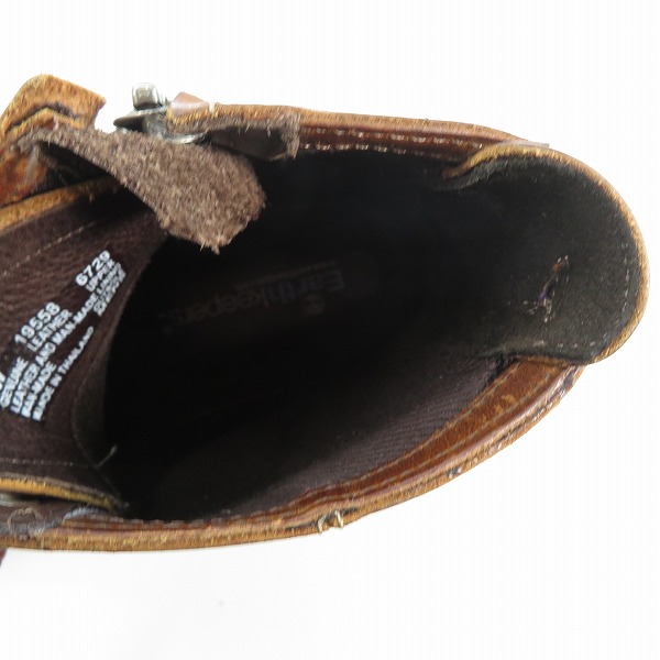 実際に弊社で買取させて頂いたTimberland/ティンバーランド サイドジップ レザーブーツ 19558/8Wの画像 4枚目