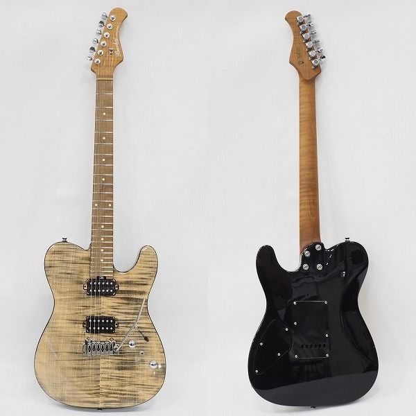 実際に弊社で買取させて頂いた★Bacchus/バッカス GLOBAL Series TACTICS24-FM/RSM T-CHG テレキャスシェイプ コイルタップ搭載 ギグケース付の画像 2枚目