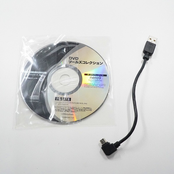 実際に弊社で買取させて頂いたIO DATA/アイ・オー・データ DVRP-U8CR バスパワー対応 ポータブルDVDドライブ 動作確認済みの画像 7枚目