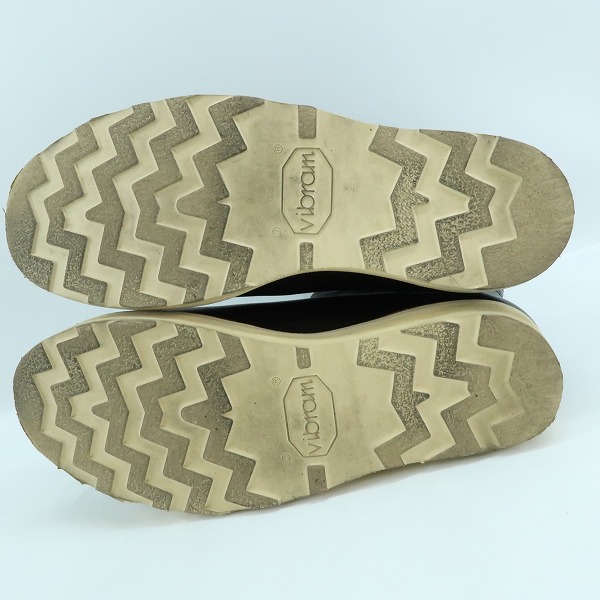 実際に弊社で買取させて頂いたKAZUYUKI KUMAGAI ATTACHMENT/カズユキクマガイ アタッチメント レザー ブーツ ブラック AA12-405/41の画像 2枚目