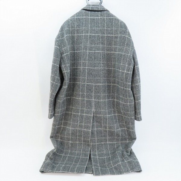 実際に弊社で買取させて頂いたlithium homme/リチウムオム チェック コート　LH19-5230/46の画像 1枚目