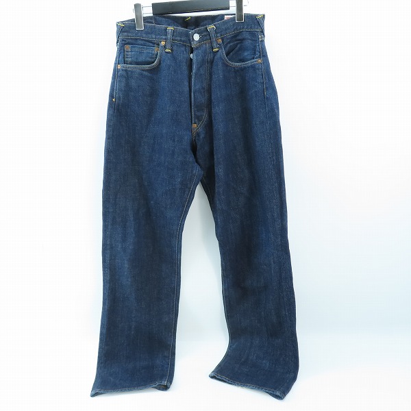 実際に弊社で買取させて頂いたEVISU/エヴィス No2 Lot.2001 ピンクカモメペイント 32×35