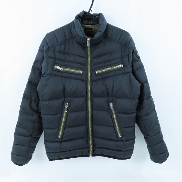 実際に弊社で買取させて頂いたDIESEL/ディーゼル ナイロン ダウンジャケット ブラック /M