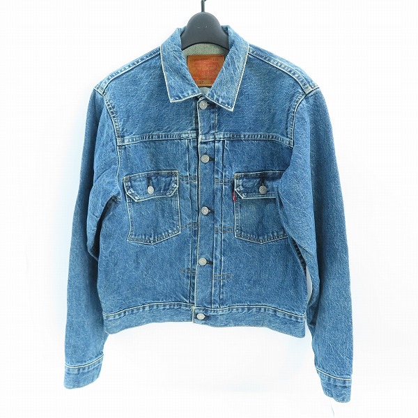実際に弊社で買取させて頂いたLEVI’S/リーバイス 71507/J22刻印 デニムジャケット Gジャン/40
