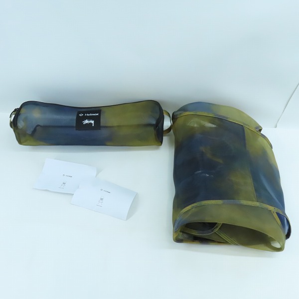 実際に弊社で買取させて頂いたSTUSSY×HELINOX/ステューシー×ヘリノックス DYED MESH BEACH CHAIR メッシュビーチチェア/キャンプチェアの画像 7枚目