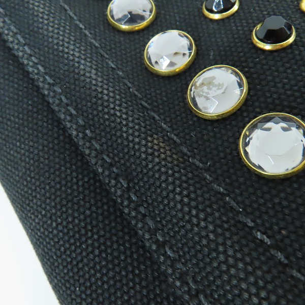 実際に弊社で買取させて頂いたPRADA/プラダ CANAPA/カナパ 2WAY スタッズ ハンドバッグ/ショルダーバッグの画像 8枚目