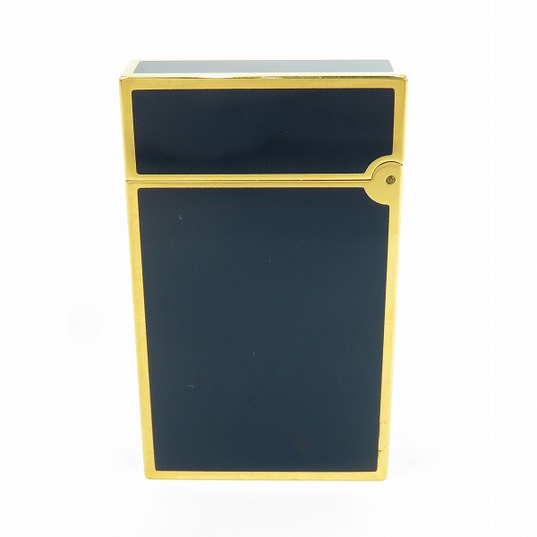 実際に弊社で買取させて頂いたS.T.Dupont/デュポン LINE2/ライン2 ライター 紺漆の画像 1枚目