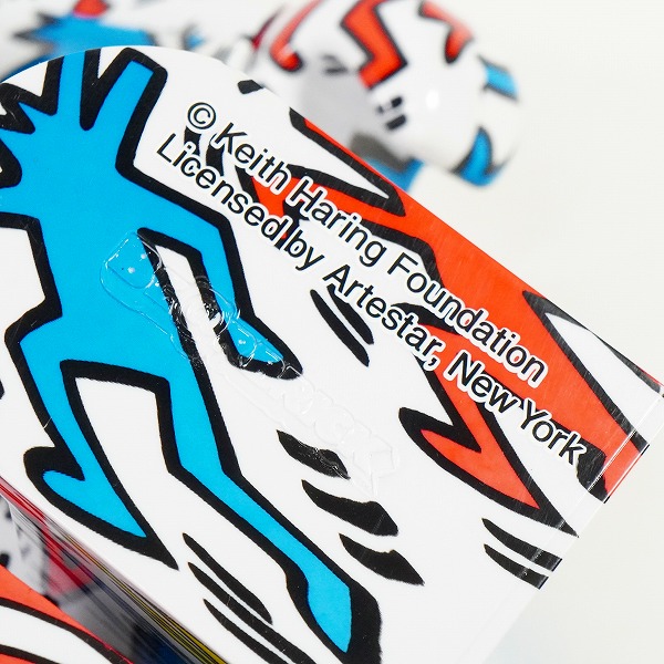 実際に弊社で買取させて頂いた★MEDICOM TOY/メディコムトイ BE@RBRICK/ベアブリック KEITH HARING/キース・ヘリング #9 1000％の画像 7枚目