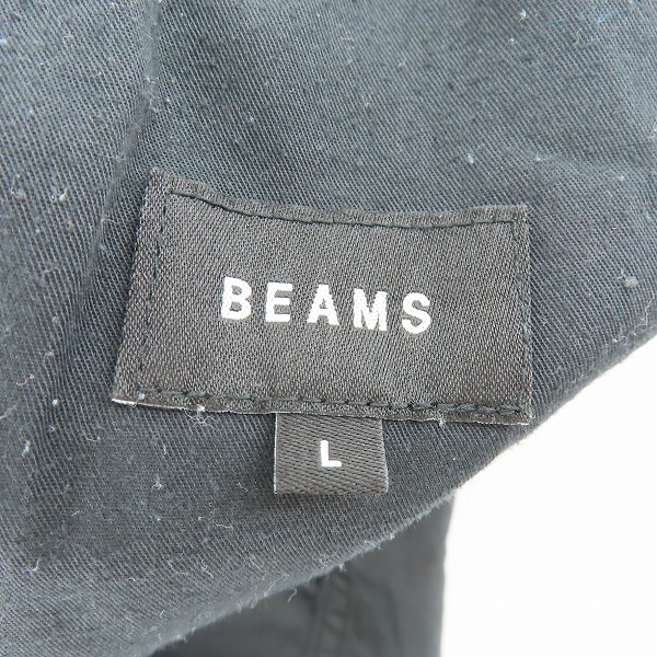 実際に弊社で買取させて頂いたBEAMS/ビームス カーゴパンツ ブラック Lの画像 2枚目