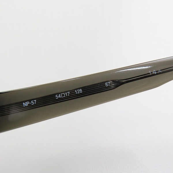 実際に弊社で買取させて頂いた999.9/フォーナインズ 度入り眼鏡 メガネフレーム/アイウェア NP-57 87の画像 6枚目