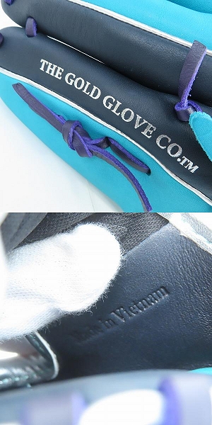 実際に弊社で買取させて頂いたRawlings/ローリングス 軟式グラブ 右投用 HYPER TECH COLOR SYNC 内野手用 GR4HTCN62の画像 7枚目