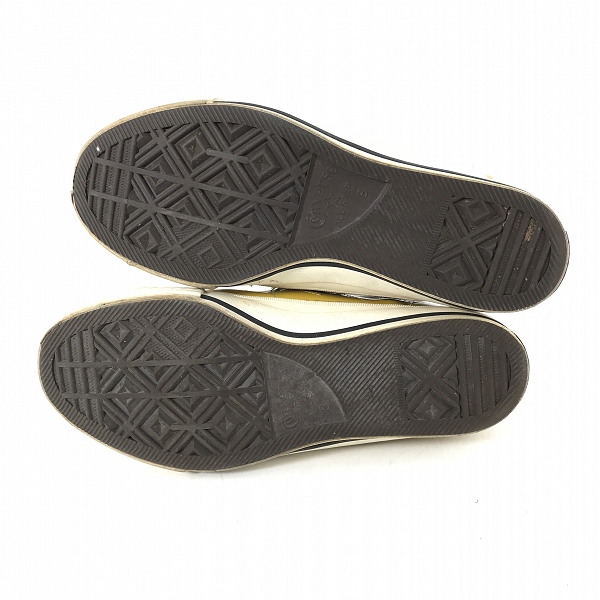 実際に弊社で買取させて頂いたCONVERSE/コンバース 90s/90年代 ワンスター ベルクロ MADE IN JAPAN/日本製 V-3 マスタード/8の画像 2枚目