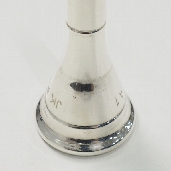 実際に弊社で買取させて頂いたJK/ヨットカー EXCLUSIVE 12EM A1 エクスクルーシブ ホルン用マウスピース シルバーの画像 2枚目