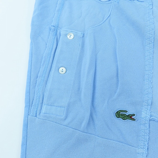 実際に弊社で買取させて頂いたJUNYA WATANABE MAN×LACOSTE/ジュンヤワタナベマン×ラコステ 半袖 Tシャツ AD2006 WR-T018/Sの画像 4枚目