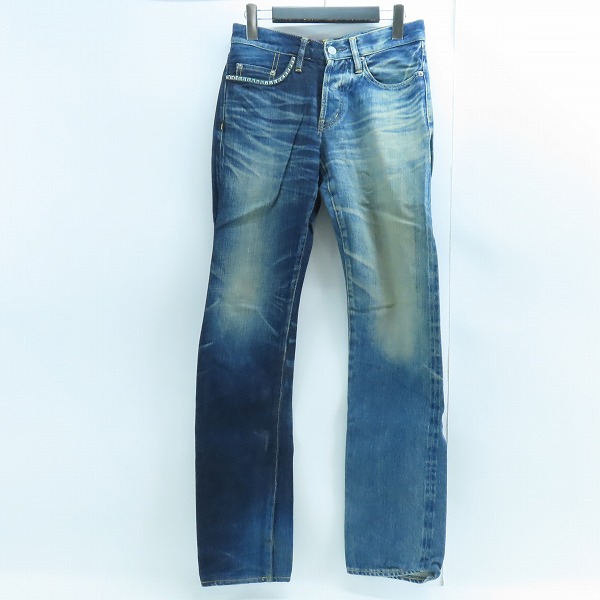 実際に弊社で買取させて頂いたHYSTERIC GLAMOUR/ヒステリックグラマー HRLR加工 デニムパンツ 0241AP12/28
