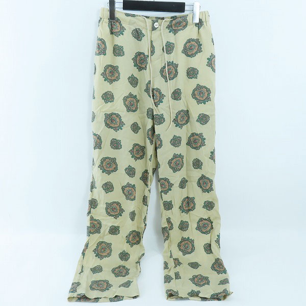 実際に弊社で買取させて頂いたUNUSED/アンユーズド  総柄 イージー パンツ/1