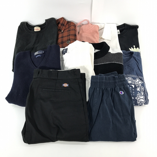 実際に弊社で買取させて頂いた【おまとめ】ラルフローレン/デッキーズ/チャンピオン 等 ニット/ワークデニムパンツ/ハーフパンツ 他