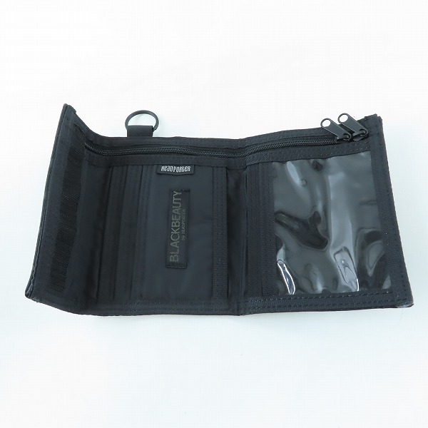 実際に弊社で買取させて頂いたHEADPORTER/ヘッドポーター BLACKBEAUTY 三つ折り財布/ウォレットの画像 3枚目