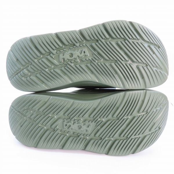 実際に弊社で買取させて頂いた【未使用】WTAPS × HOKA ONEONE/ダブルタップス × ホカ オネオネ Ora Luxe Olive Drab/オラ ラックス 1155398/27の画像 2枚目