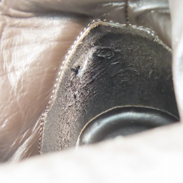 実際に弊社で買取させて頂いたBUTTERO/ブッテロ ジップアップ レザー ロング ブーツ/42の画像 7枚目