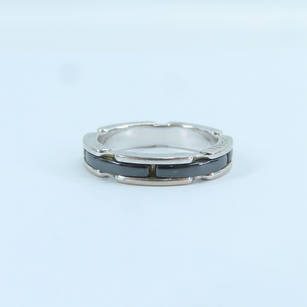 実際に弊社で買取させて頂いたCHANEL/シャネル ウルトラ ノアール リング K18WG T55/14.5号の画像 2枚目
