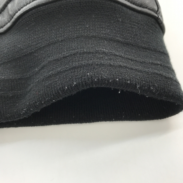 実際に弊社で買取させて頂いたnano universe/ナノユニバース LB.03/ワンダーライトシープリブブルゾン/羊革/ラムレザー ジャケット 668-2213205/Lの画像 6枚目