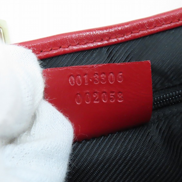 実際に弊社で買取させて頂いたGUCCI/グッチ ジャッキーライン ワンショルダー/ハンドバッグ 001・3306 002058の画像 5枚目