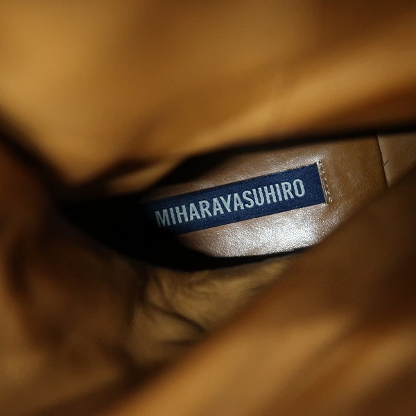 実際に弊社で買取させて頂いたMIHARA YASUHIRO/ミハラヤスヒロ スエード ブーツ/27の画像 5枚目