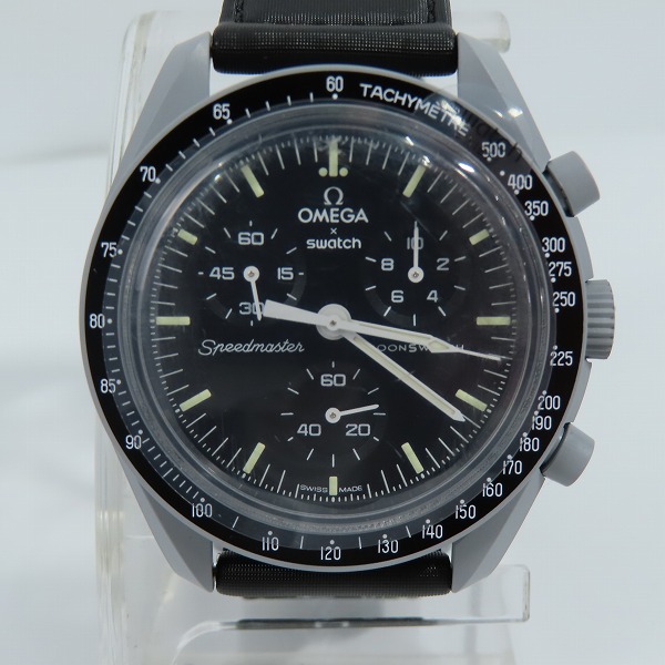 実際に弊社で買取させて頂いた【保証期間内】OMEGA×SWATCH/オメガ×スウォッチ スピードマスターMOONSWATCH MISSON TO THE MOON/ムーンスウォッチ SO33M100