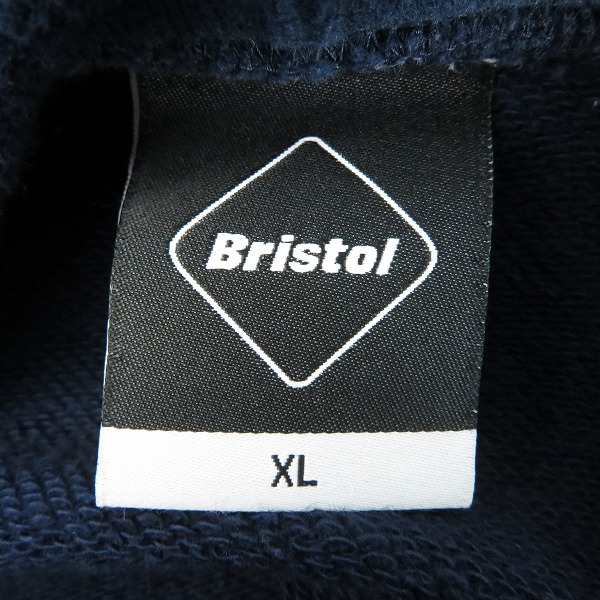 実際に弊社で買取させて頂いたF.C.Real Bristol/エフシーレアルブリストル ロゴ パーカー XLの画像 2枚目