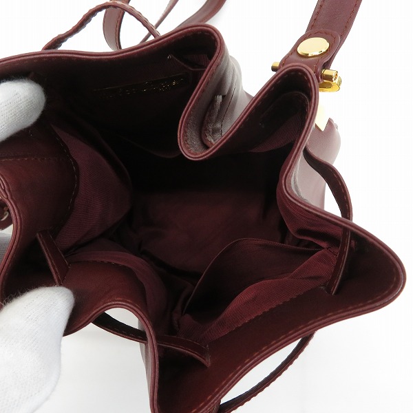 実際に弊社で買取させて頂いたCartie/カルティエ マストライン レザー ショルダーバッグの画像 5枚目