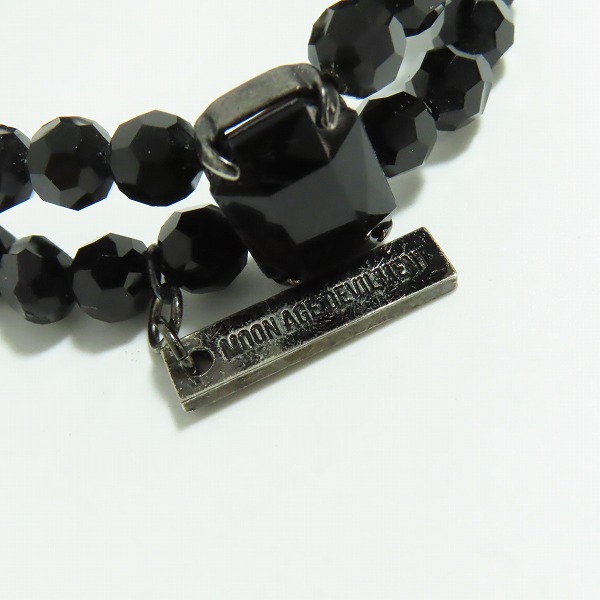 実際に弊社で買取させて頂いたMoonage Devilment/ムーンエイジデビルメント  ダブル  ストーンブレスレットの画像 6枚目