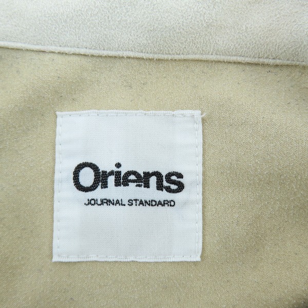 実際に弊社で買取させて頂いたJOURNAL STANDARD/ジャーナルスタンダード ORIENS 長袖シャツ 21-050-423-2000-3-0/Fの画像 2枚目